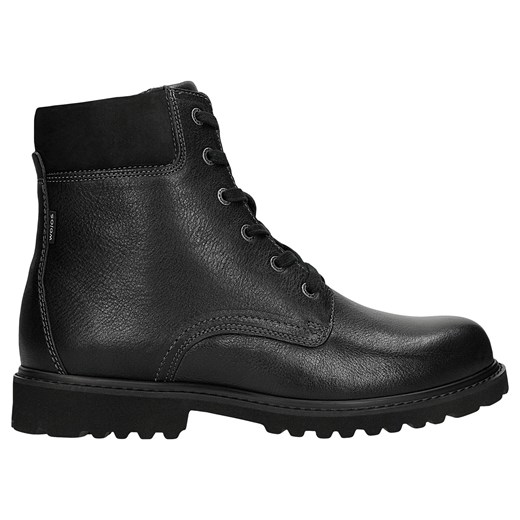 Wojas Czarne Zimowe Workery Męskie Z Ociepleniem ze sklepu Wojas w kategorii Buty zimowe męskie - zdjęcie 185922570