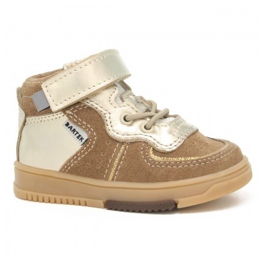 Sneakers Bartek 11583008, Dla Dziewcząt, Beżowo-Złoty ze sklepu Wojas w kategorii Buty zimowe dziecięce - zdjęcie 185923041