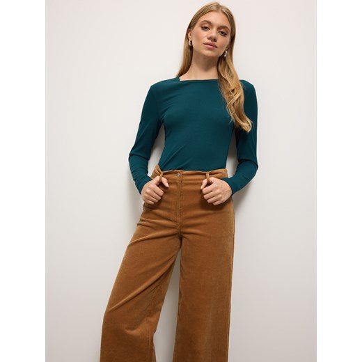 Mohito - Dopasowana bluzka - zielony Mohito S Mohito