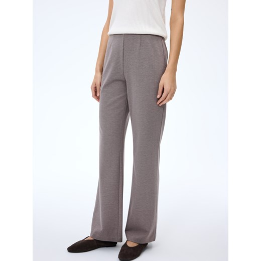 Mohito - Spodnie z szeroką nogawką - brązowy Mohito L Mohito