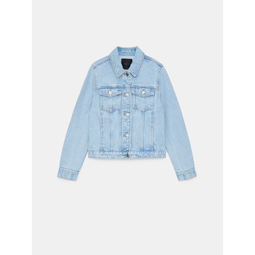 Mohito - Jeansowa kurtka - niebieski ze sklepu Mohito w kategorii Kurtki damskie - zdjęcie 185925810