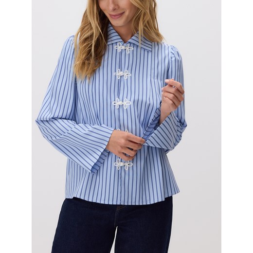 Reserved - Koszula w paski - jasnoniebieski Reserved S Reserved