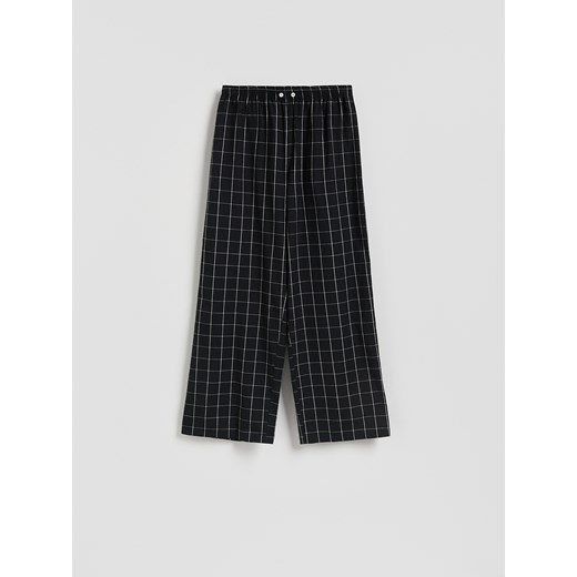 Reserved - Piżamowe spodnie - czarny ze sklepu Reserved w kategorii Piżamy damskie - zdjęcie 185928934