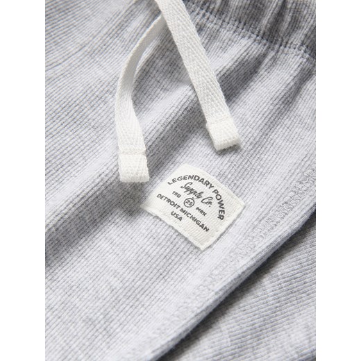 Reserved - Bawełniane legginsy z naszywką - beżowy Reserved 98 (2-3 lata) Reserved