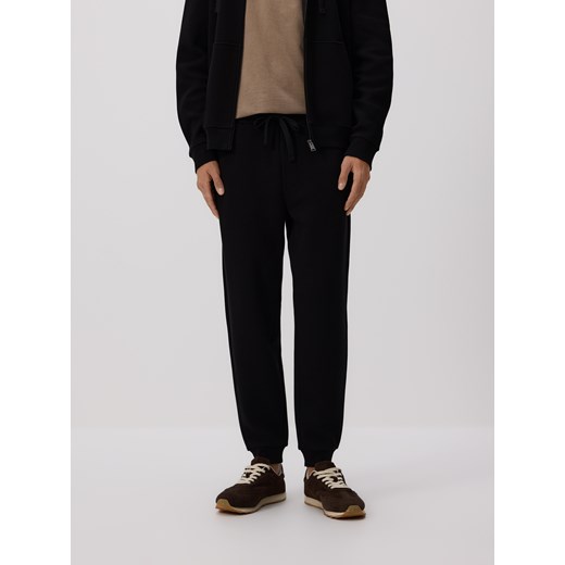 Reserved - Dresowe spodnie jogger z bawełną - czarny Reserved XL Reserved