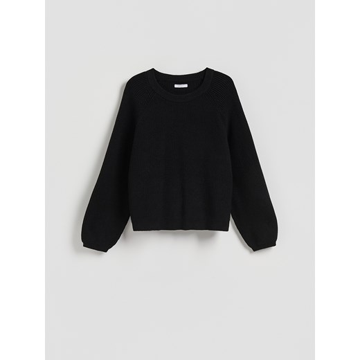 Reserved - Sweter z wiskozą - czarny Reserved L Reserved