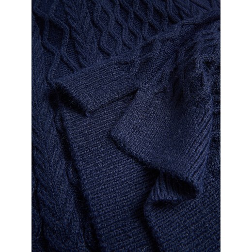 Reserved - Kamizelka z golfem - granatowy Reserved L Reserved