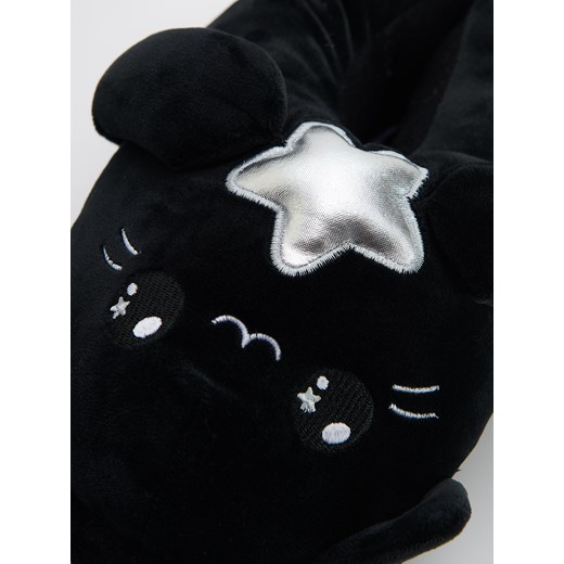 Reserved - Kapcie kotki - czarny Reserved 34/35 Reserved