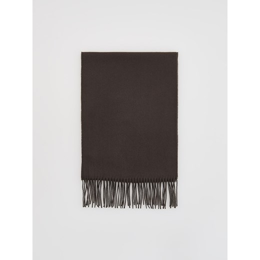 Reserved - Szal z frędzlami - brązowy ze sklepu Reserved w kategorii Szaliki męskie - zdjęcie 185936561
