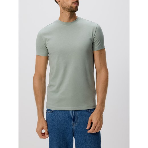 Reserved - T-shirt slim fit - jasnozielony Reserved XL Reserved