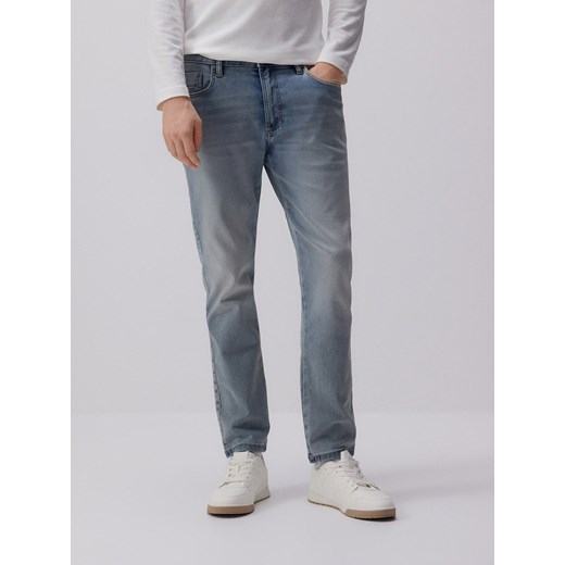Reserved - Jeansy slim fit - niebieski Reserved 34/34 wyprzedaż Reserved