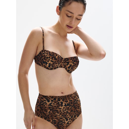 Reserved - Dół od stroju kąpielowego - brązowy ze sklepu Reserved w kategorii Stroje kąpielowe - zdjęcie 185940002