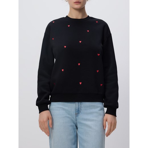 Reserved - Bluza z drobnym haftem - wielobarwny ze sklepu Reserved w kategorii Bluzy damskie - zdjęcie 185942144