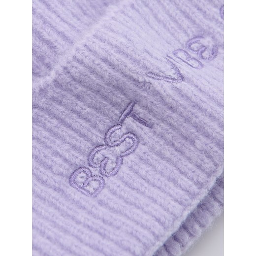 Reserved - Czapka z domieszką wełny - fioletowy Reserved 9-13 lat Reserved