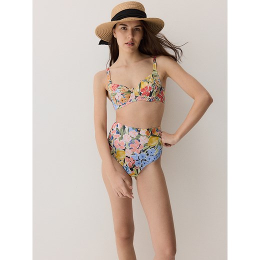 Reserved - Góra od stroju kąpielowego - różowy ze sklepu Reserved w kategorii Stroje kąpielowe - zdjęcie 185943582