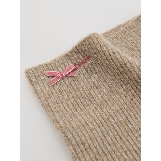 Reserved - Komin z domieszką wełny - beżowy Reserved ONE SIZE Reserved