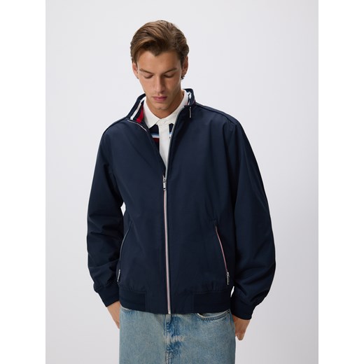 Reserved - Kurtka z chowanym kapturem - granatowy ze sklepu Reserved w kategorii Kurtki męskie - zdjęcie 185944551