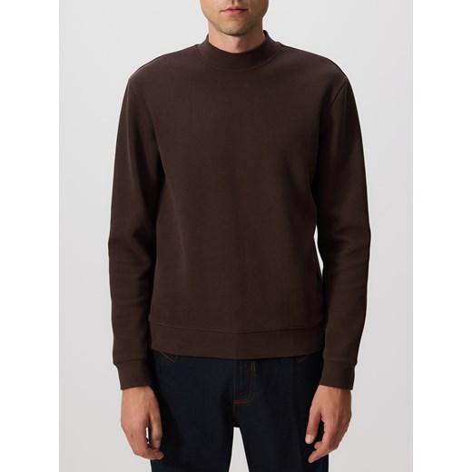 Reserved - Bluza ze stójką - bordowy ze sklepu Reserved w kategorii Bluzy męskie - zdjęcie 185945192