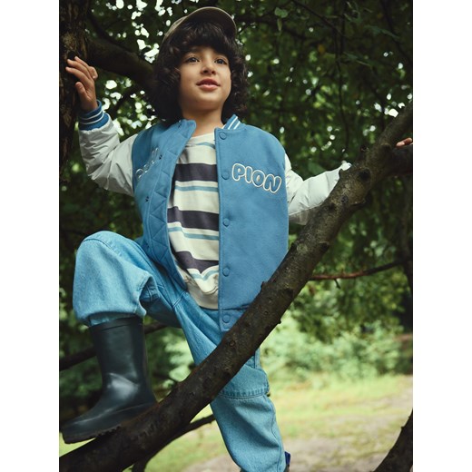 Reserved - Bomberka oversize - granatowy ze sklepu Reserved w kategorii Kurtki chłopięce - zdjęcie 185945701