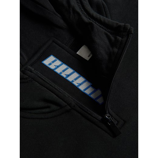 Reserved - Bawełniana bluza z kapturem - czarny Reserved 170 (13-14 lat) Reserved