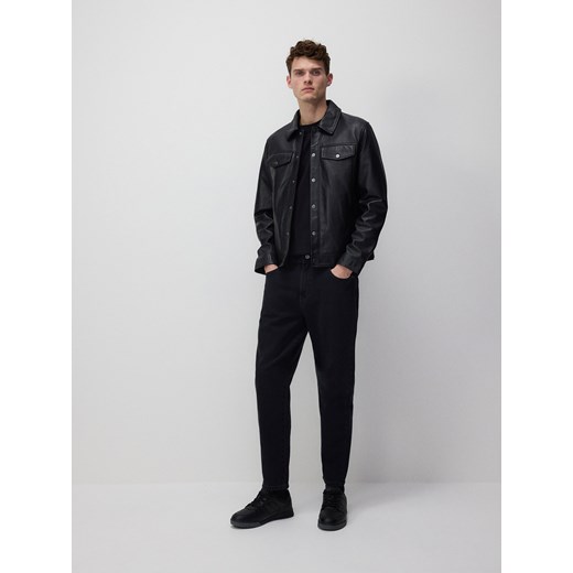 Reserved - Jeansy carrot fit - czarny ze sklepu Reserved w kategorii Jeansy męskie - zdjęcie 185950544