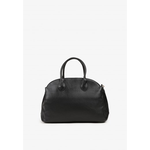 Czarna Torebka Shopperka na Ramię z Paskiem Arovire ze sklepu renee.pl w kategorii Torby Shopper bag - zdjęcie 185954392