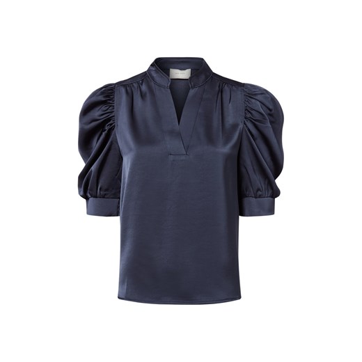 Neo Noir Bluzka damska - Roella Kobiety granatowy jednolity ze sklepu vangraaf w kategorii Bluzki damskie - zdjęcie 185956691