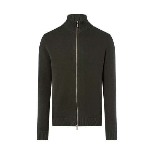 Selected Męski kardigan Mężczyźni Bawełna jodłowy jednolity ze sklepu vangraaf w kategorii Swetry męskie - zdjęcie 185956721