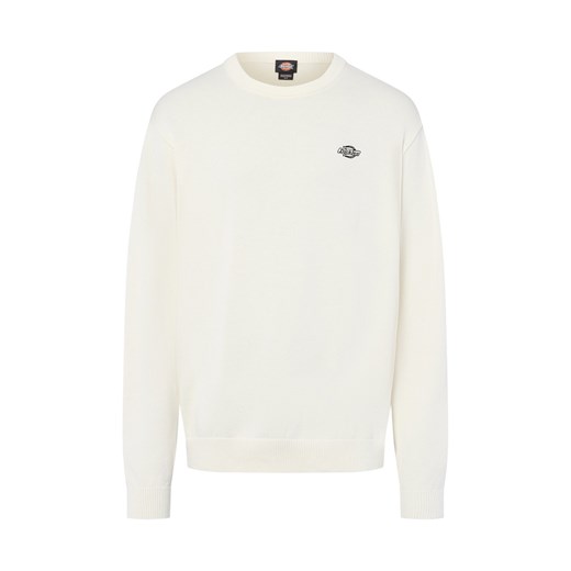 Dickies Męski sweter z dzianiny - Summerdale Mężczyźni Bawełna écru jednolity ze sklepu vangraaf w kategorii Swetry męskie - zdjęcie 185956743