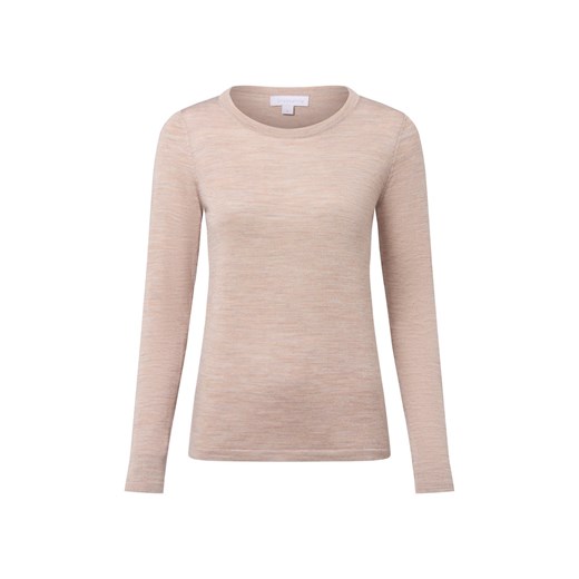 brookshire Sweter z dzianiny merino Kobiety Wełna taupe jednolity ze sklepu vangraaf w kategorii Swetry damskie - zdjęcie 185956750