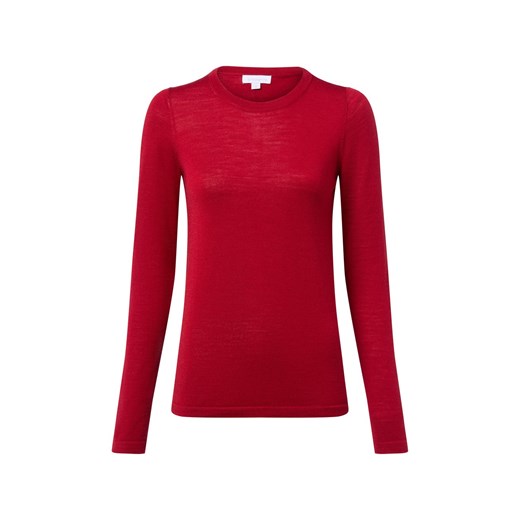 brookshire Sweter z dzianiny merino Kobiety Wełna czerwony jednolity ze sklepu vangraaf w kategorii Swetry damskie - zdjęcie 185956751