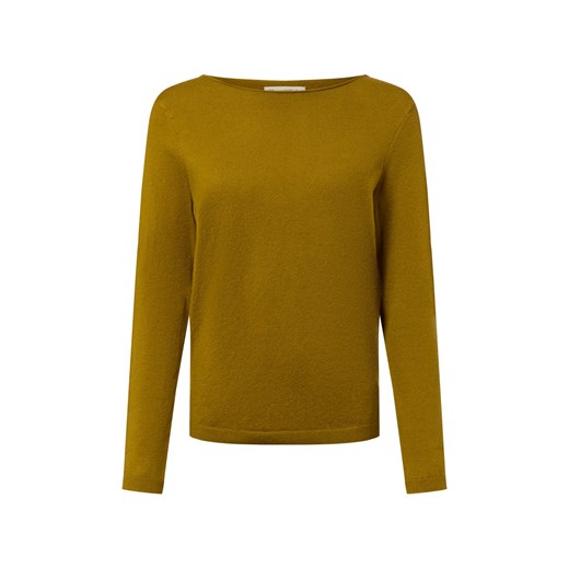 Marc O'Polo Sweter damski z dzianiny z zawartością wełny dziewiczej Kobiety oliwkowy jednolity ze sklepu vangraaf w kategorii Swetry damskie - zdjęcie 185956843