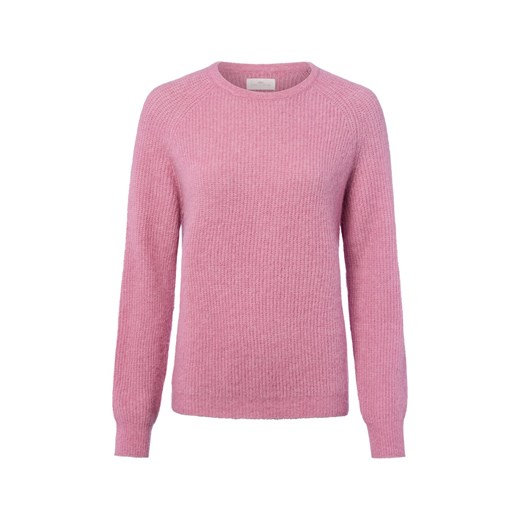 Fynch-Hatton Sweter damski z dzianiny z zawartością alpaki Kobiety Wełna brudny róż marmurkowy ze sklepu vangraaf w kategorii Swetry damskie - zdjęcie 185956972