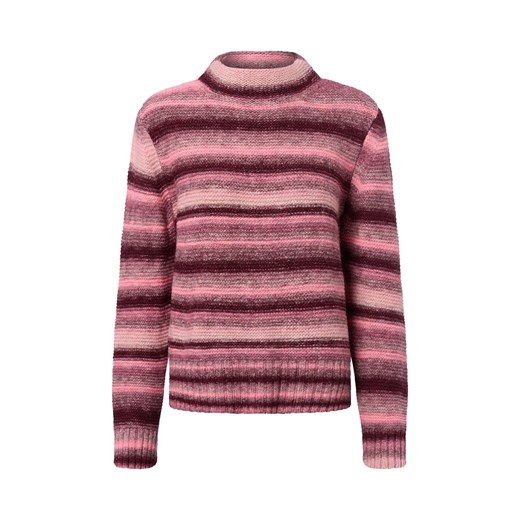 More & More Sweter damski z dzianiny Kobiety Sztuczne włókno różowy w paski More & More 38 vangraaf