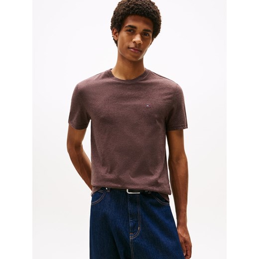 Tommy Jeans Koszulka męska Mężczyźni Bawełna czekoladowy marmurkowy ze sklepu vangraaf w kategorii T-shirty męskie - zdjęcie 185957110