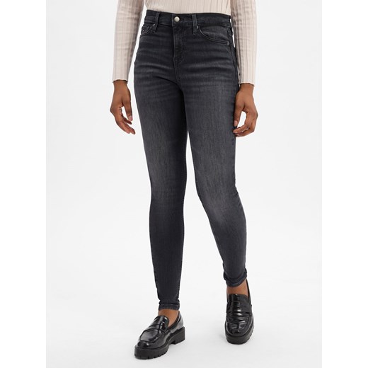 Tommy Jeans Dżinsy skinny - Nora Kobiety antracytowy jednolity ze sklepu vangraaf w kategorii Jeansy damskie - zdjęcie 185957240