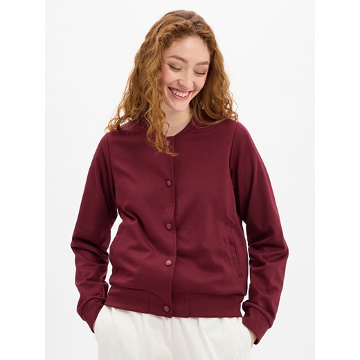 soyaconcept® Damska bluza modułowa - Daniela Kobiety bordowy jednolity Soyaconcept® M vangraaf