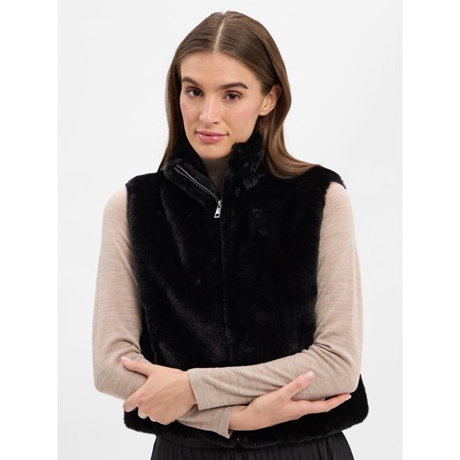 Marie Lund Kamizelka damska Kobiety czarny jednolity Marie Lund 44 vangraaf