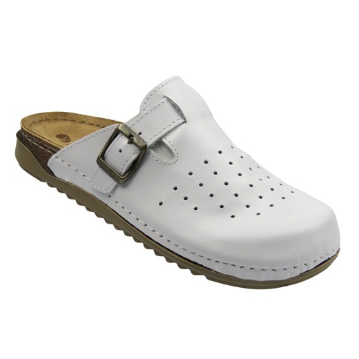 Klapki damskie medyczne- INBLU AA-03KU, białe ze sklepu ulubioneobuwie w kategorii Klapki damskie - zdjęcie 185957643