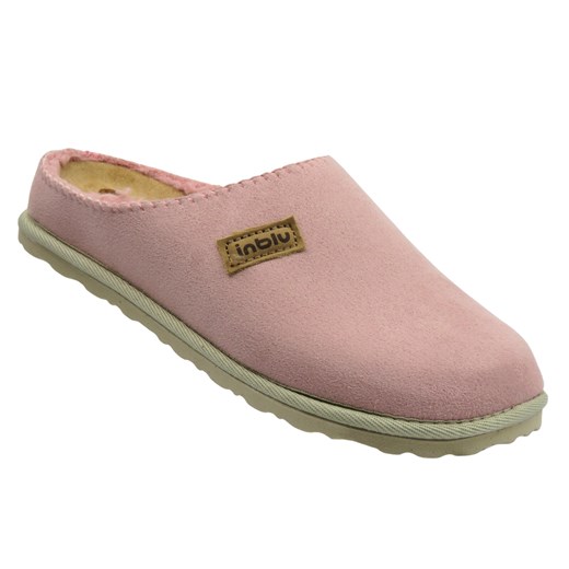 Ciepłe kapcie damskie różowe INBLU CS-45 ze sklepu ulubioneobuwie w kategorii Kapcie damskie - zdjęcie 185957811