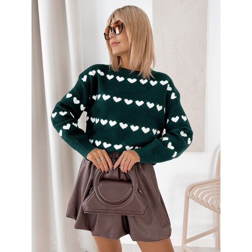 sweter eleonor zielony one size ONE SIZE UBRA