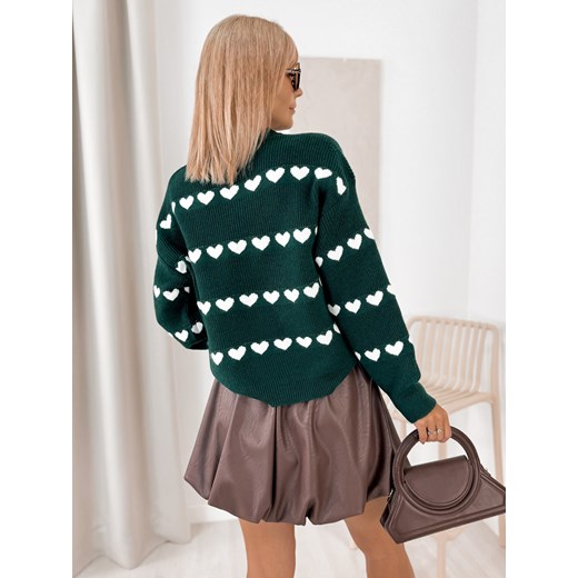 sweter eleonor zielony one size ONE SIZE UBRA