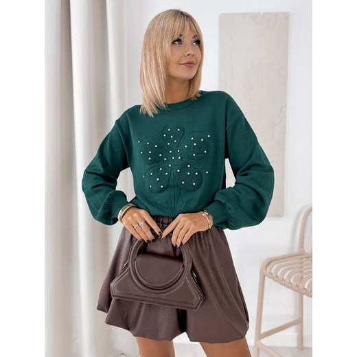 sweter marco zielony one size ze sklepu UBRA w kategorii Swetry damskie - zdjęcie 185958394
