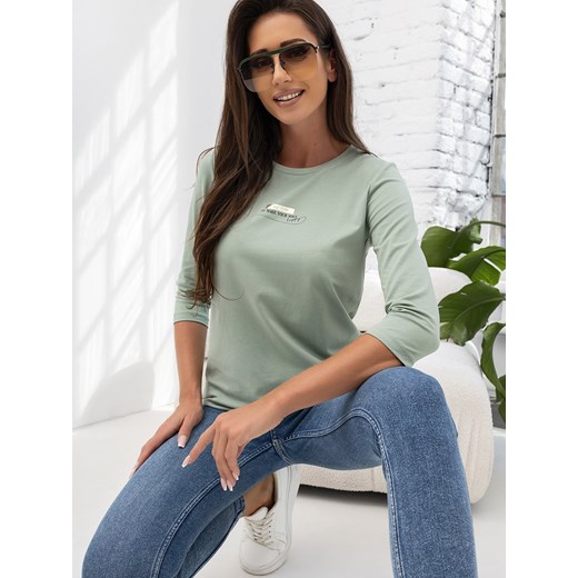 bluzka happy miętowa one size - id: prod-81645-group - marki UBRA - 185958481 bluzka happy miętowa one size ze sklepu UBRA w kategorii Bluzki damskie - zdjęcie 185958481