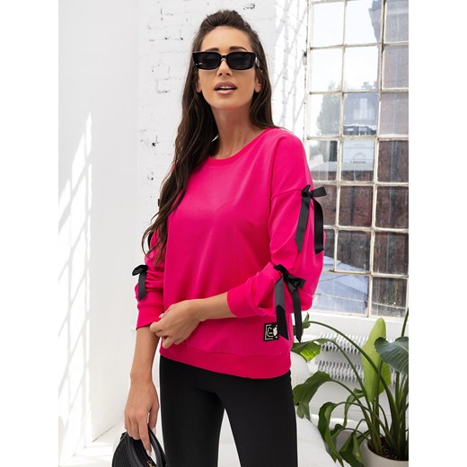 bluza angelo różowa one size ze sklepu UBRA w kategorii Bluzy damskie - zdjęcie 185958500