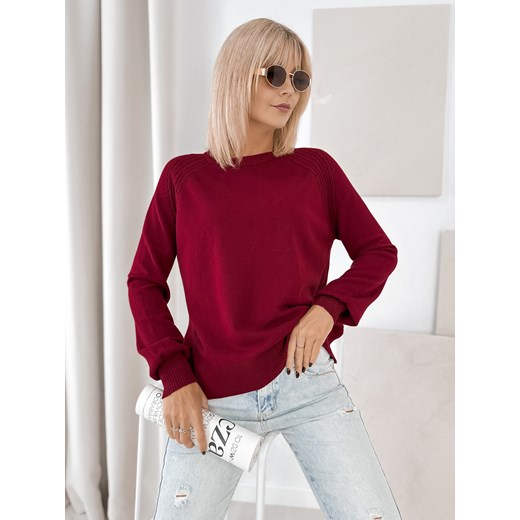 sweter federica bordowy one size ONE SIZE UBRA