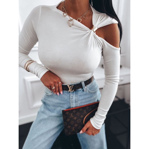 bluzka lovell ecru one size ONE SIZE UBRA