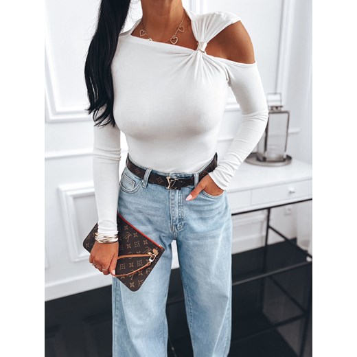 bluzka lovell ecru one size ONE SIZE UBRA