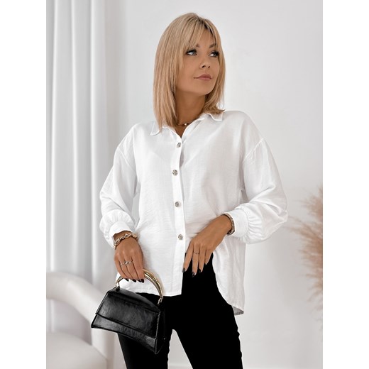 koszula avonlea biała one size ze sklepu UBRA w kategorii Koszule damskie - zdjęcie 185959172