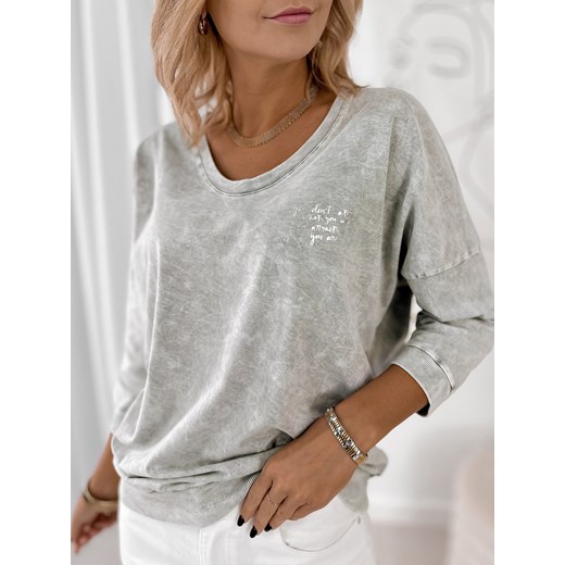 bluzka zerlina szara one size ONE SIZE UBRA